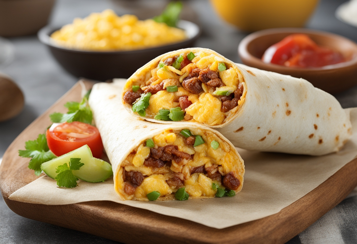 Kickstart Your Day with a Flavorful Breakfast Burrito
