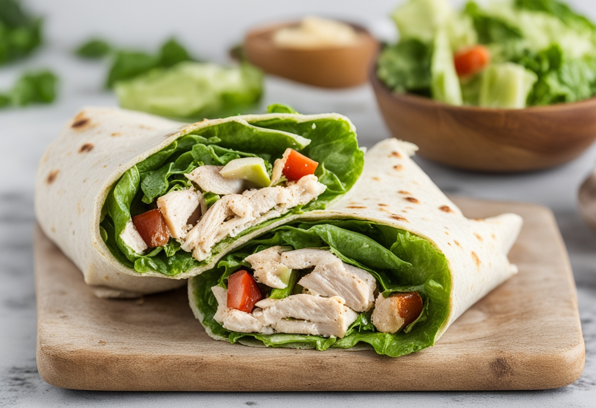 Chicken Caesar Salad Wraps: A Fresh Take on a Classic