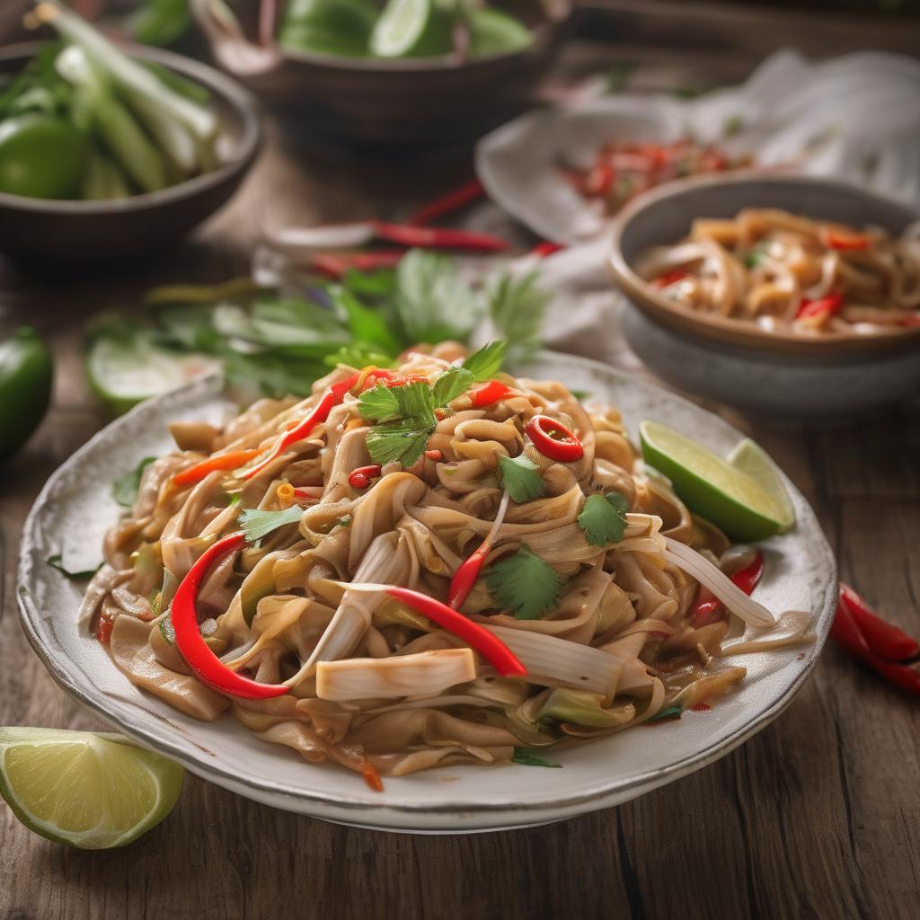Thai Drunken noodles | How to Make a Delicious Homemade Thai Drunken noodles from Scratch